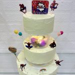 Spider Man Rotating Cake