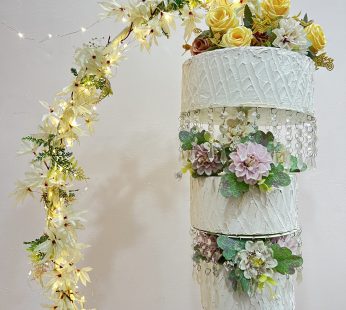 Three Tier Chandelier Cakes